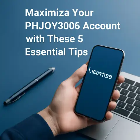 How to Make the Most of Your PHJOY8888 Account — Maximize Your PHJOY8888 Account with These 5 Essential Tips