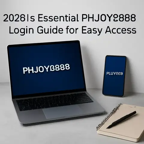 2026's Essential PHJOY8888 Login Guide for Easy Access
